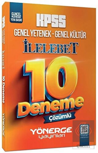 KPSS Genel Yetenek Genel Kültür İlelebet 10 Deneme