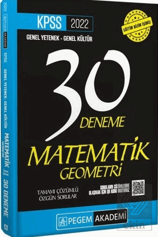 KPSS Genel Yetenek Genel Kültür Matematik - Geomet