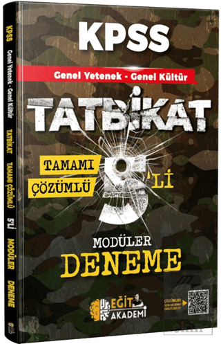 KPSS Genel Yetenek Genel Kültür Tatbikat Tamamı Çözümlü 5li Modüler Deneme