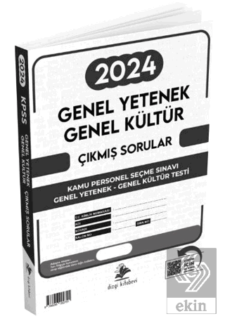 KPSS Genel Yetenek Genel Kültür Video Çözümlü 2024 Sınavı Tek Fasikül 