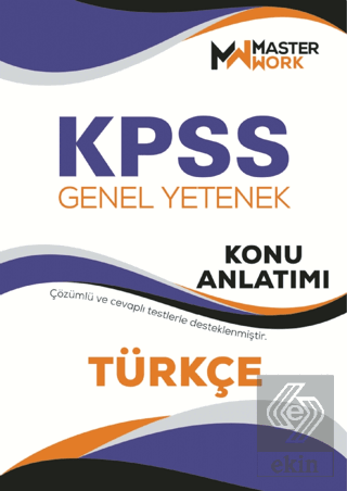 Kpss - Genel Yetenek / Türkçe Konu Anlatımı