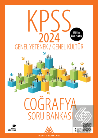 KPSS GKGY Coğrafya Soru Bankası Lise ve Önlisans