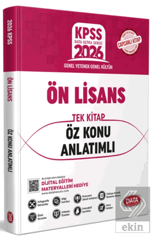 KPSS GY GK Önlisans Tek Kitap Öz Konu Anlatımlı