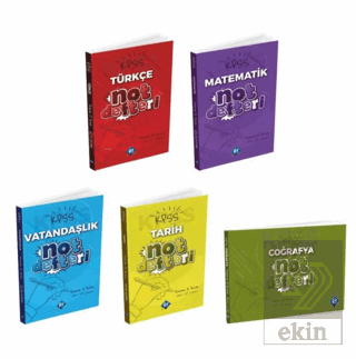 KPSS Konu Anlatımlı Not Defteri Seti