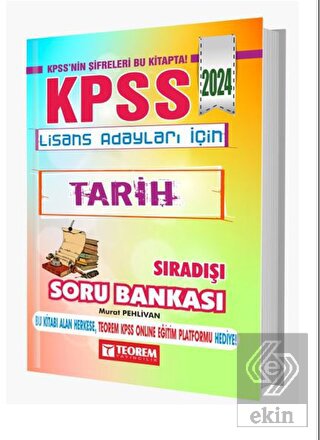 KPSS Lisans Coğrafya Sıradışı Soru Bankası