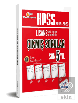 KPSS Lisans Genel Yetenek Genel Kültür Son 5 Yıl Ç