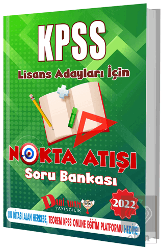 KPSS Lisans Nokta Atışı Soru Bankası