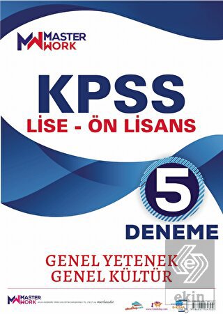 KPSS Lise - Ön Lisans / Genel Yetenek - Genel Kült