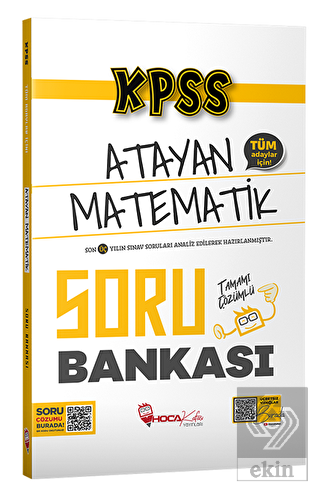 KPSS Matematik Atayan Soru Bankası Çözümlü