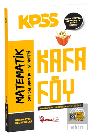 KPSS Matematik Konu Anlatımlı Kafa Föy