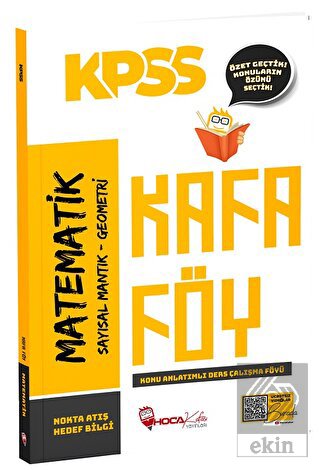 KPSS Matematik Konu Anlatımlı Kafa Föy