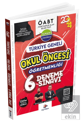 KPSS Okul Öncesi Öğretmenliği Türkiye Geneli Tamamı Çözümlü 6 Deneme Sınavı