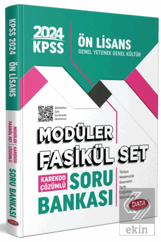 KPSS Ön Lisans Soru Bankası Modüler Fasikül Set -