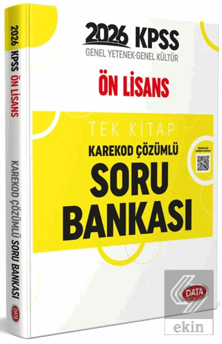 KPSS Önlisans Tek Kitap Karekod Çözümlü Soru Bankası