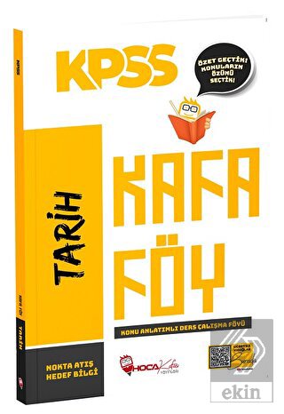KPSS Tarih Konu Anlatımlı Kafa Föy