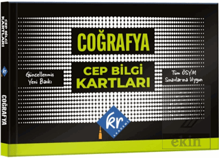 KPSS Coğrafya Cep Bilgi Kartları