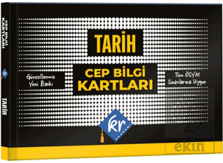 KPSS Tarih Cep Bilgi Kartları