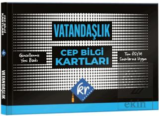 KPSS Vatandaşlık Cep Bilgi Kartları
