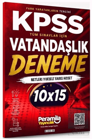 KPSS Vatandaşlık 10 Deneme Çözümlü