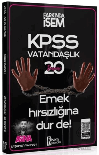KPSS Vatandaşlık Aşina 20 Deneme Çözümlü
