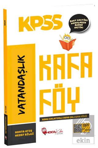 KPSS Vatandaşlık Konu Anlatımlı Kafa Föy