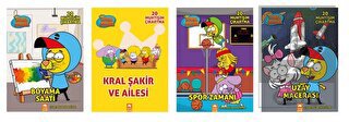 Kral Şakir Boyama 4 Kitaplık