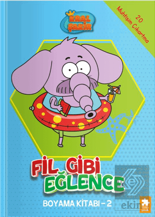 Kral Şakir - Fil Gibi Eğlence Boyama Kitabı- 2
