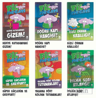 Kral Şakir Fil Necati 6 Kitaplık Set