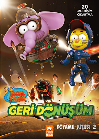 Kral Şakir Geri Dönüşüm Boyama Kitabı 2