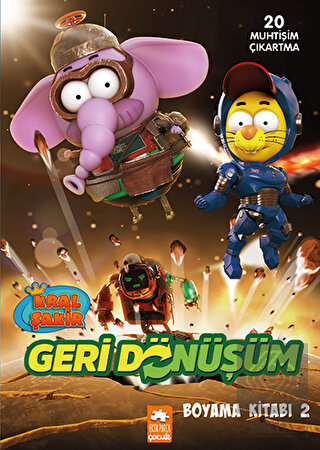 Kral Şakir Geri Dönüşüm Boyama Kitabı 2