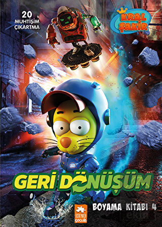 Kral Şakir Geri Dönüşüm Boyama Kitabı 4