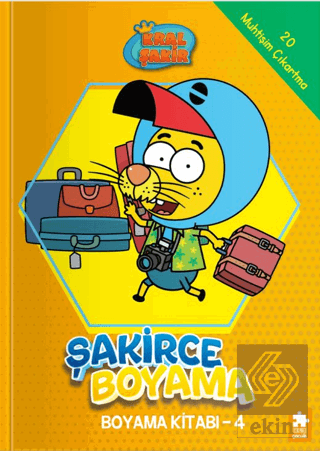 Kral Şakir - Şakirce Boyama Kitabı - 4