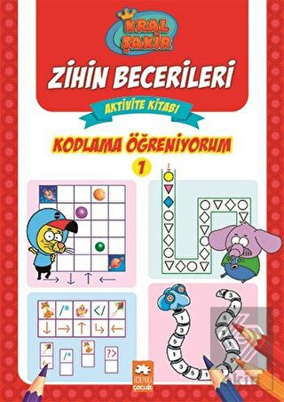 Kral Şakir Zihin Becerileri Aktivite Kitabı - Kodl