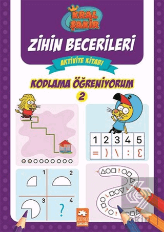 Kral Şakir Zihin Becerileri Aktivite Kitabı - Kodl