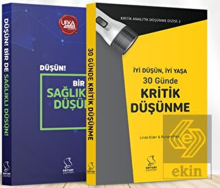 Kritik ve Analitik Düşünme Seti (2 Kitap)