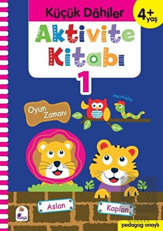 Küçük Dahiler Aktivite Kitabı 1 (4+ Yaş)