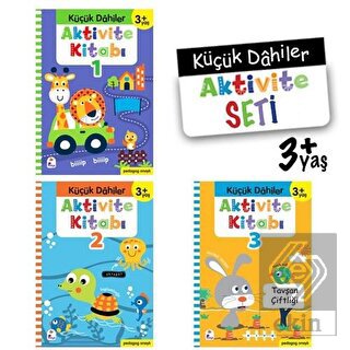 Küçük Dahiler Aktivite Seti 3+ Yaş (3 Kitap Takım)