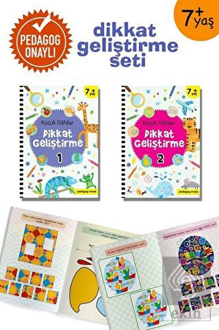 Küçük Dahiler Dikkat Geliştirme Seti (2 Kitap Takı