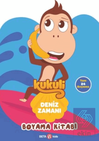 Kukuli Deniz Zamanı Boyama Kitabı