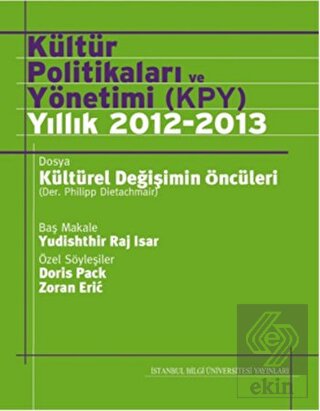 Kültür Politikaları ve Yönetimi (KPY) YILLIK 2012