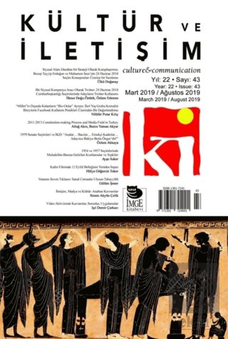 Kültür ve İletişim Sayı: 43