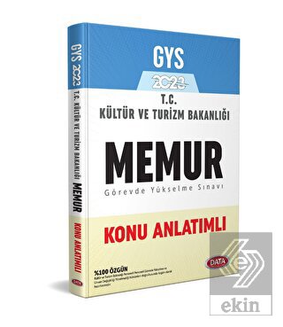 Kültür ve Turizm Bakanlığı GYS Memur Hazırlık Kita