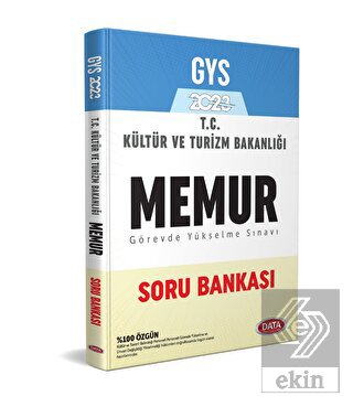 Kültür ve Turizm Bakanlığı GYS Memur Soru Bankası