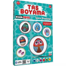KUMTOYS TAŞ BOYAMA SETİ