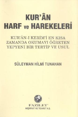 Kuran Harf Ve Harekeleri Elifbası Rahle Boy