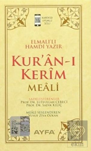 Kur'an-ı Kerim Meali Cep Boy (Ayfa 108)