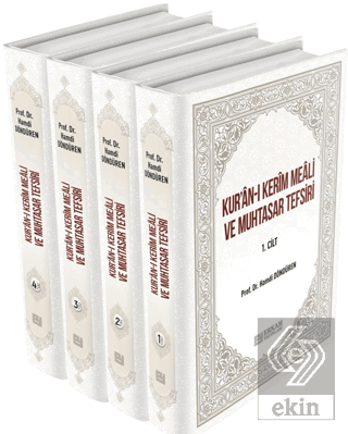 Kuran-ı Kerim Meali ve Muhtasar Tefsiri (4 Cilt)