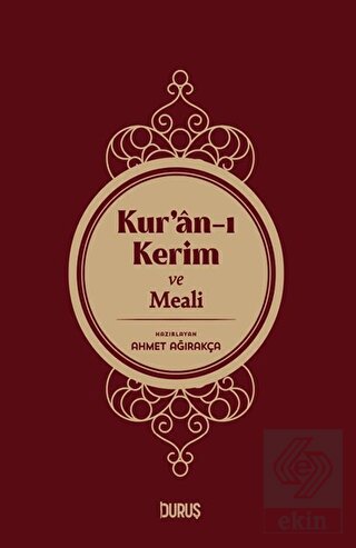 Kur'an-ı Kerim ve Meali (Büyük Boy)