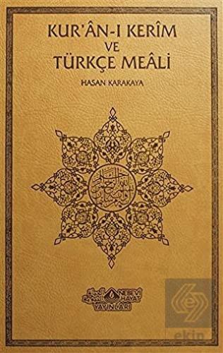 Kur'an-ı Kerim ve Türkçe Meali (Orta Boy - Deri Ci
