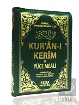 Kur'an-ı Kerim ve Yüce Meali (Kılıflı Çanta Boy, K